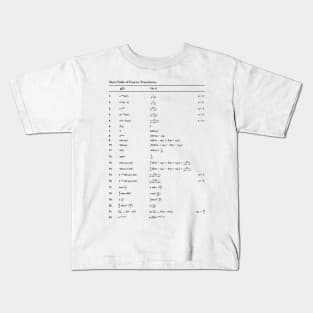 Fourier Transform Kids T-Shirt